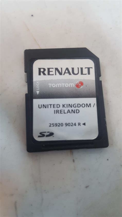 update tomtom sd card renault